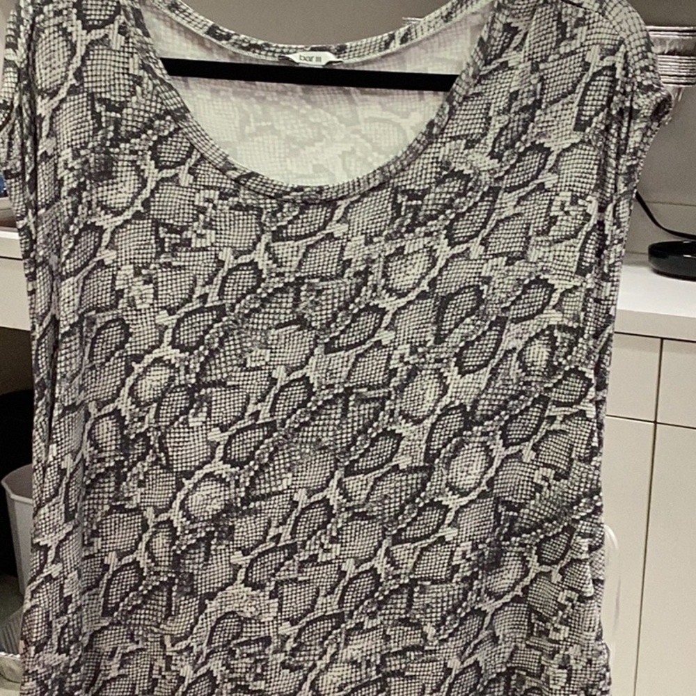 Snake Print maxi dress